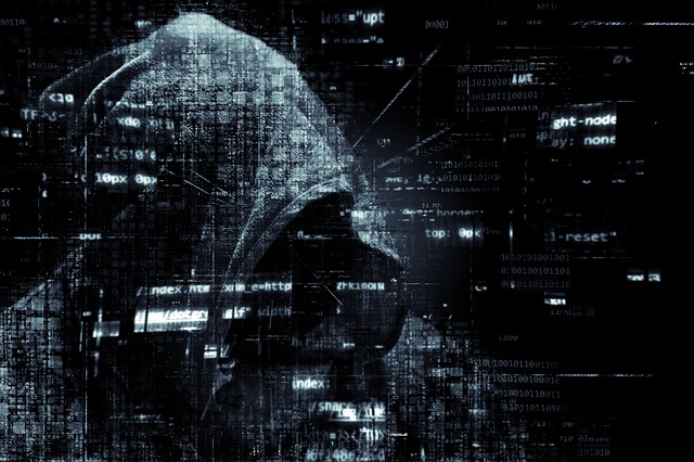 Image representing a hacker creating a virus Image representing a hacker creating a virus